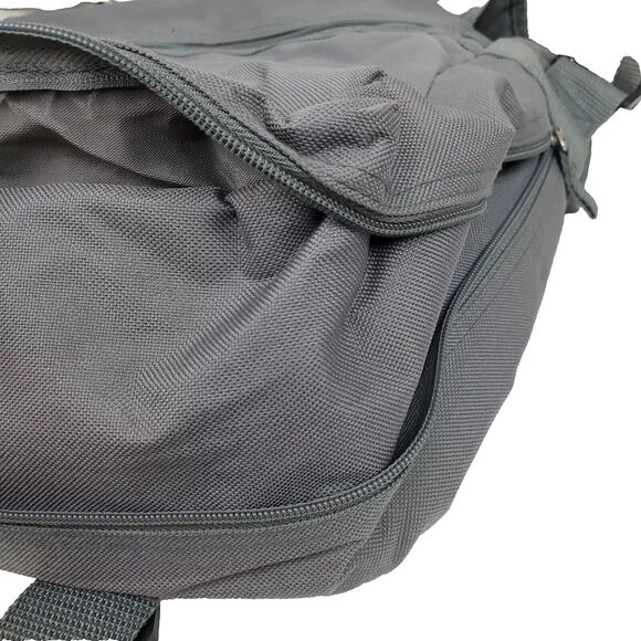 Shirow Masamune Anime Stand Alone Complex Messenger Laptop Shoulder Gray Bag HTF - Picture 9 of 10